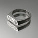 Bague amor argent 925 chevaliere femme fine