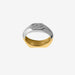 Bague reversible argent 925 et vermeil